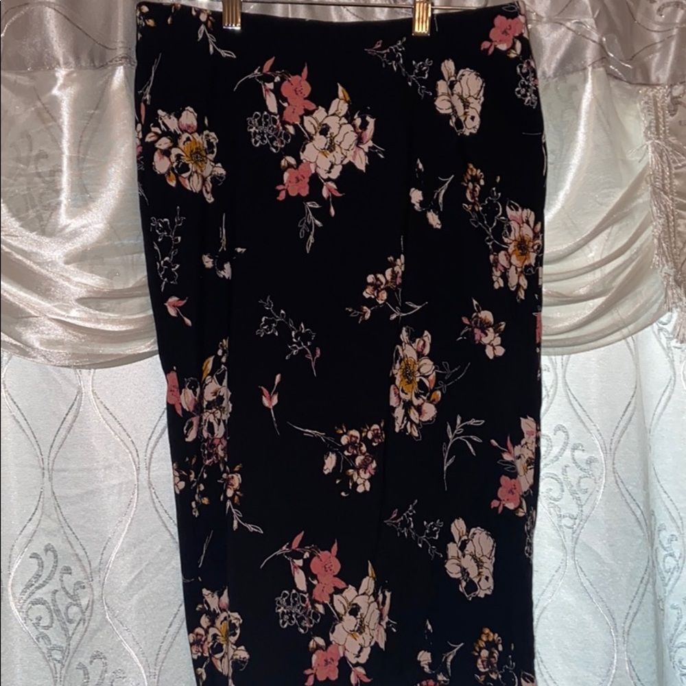 🌸EUC JULES & LEOPOLD floral print skirt